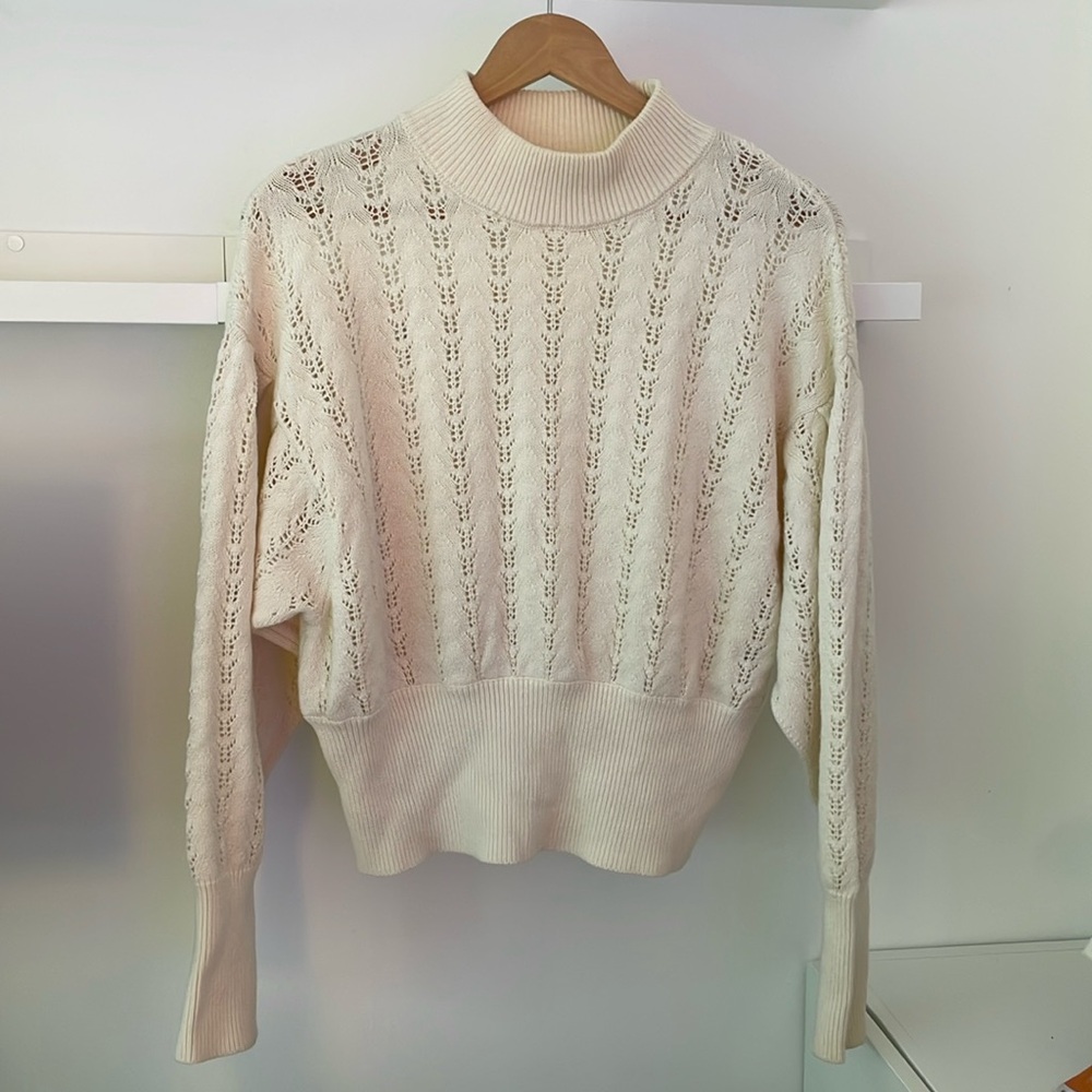 Wilfred Icalma pointelle sweater - M